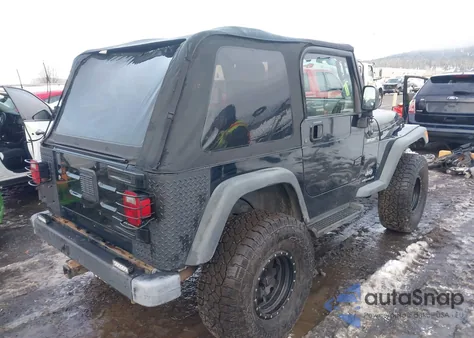 2004 Jeep Wrangler Sport from USA, damaged, VIN 1J4FA49S14P770038